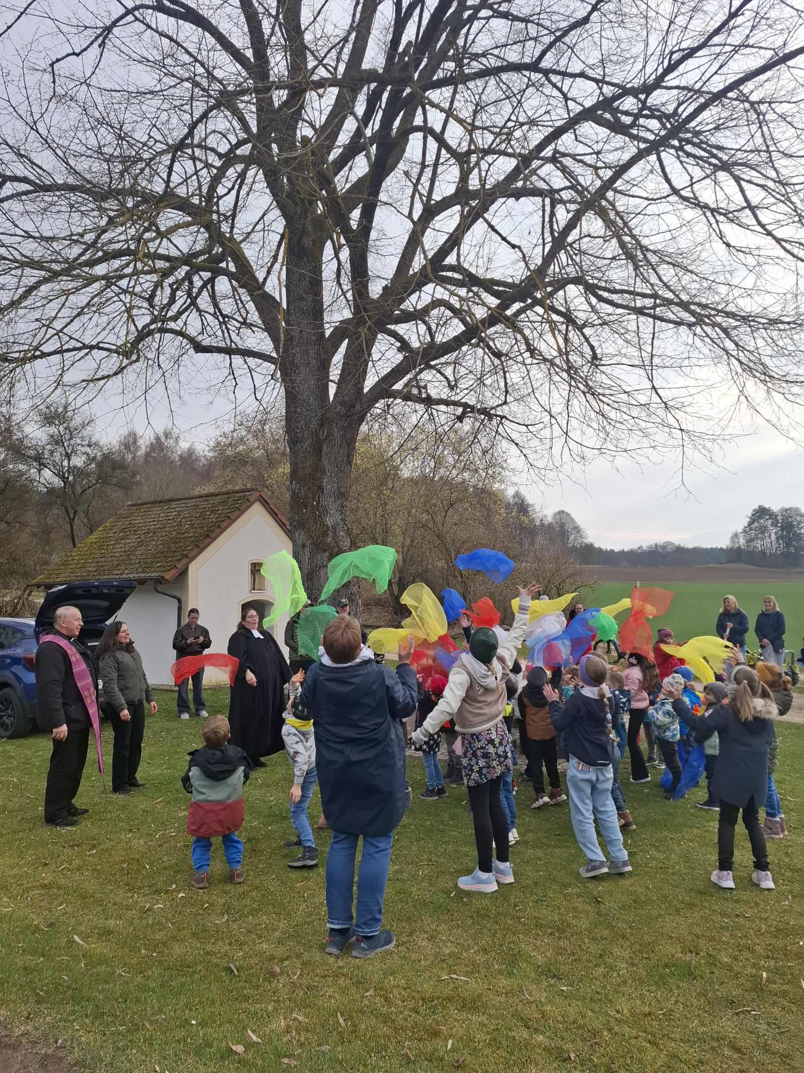 Frühjahrsandacht (c) Kita Neuhaus